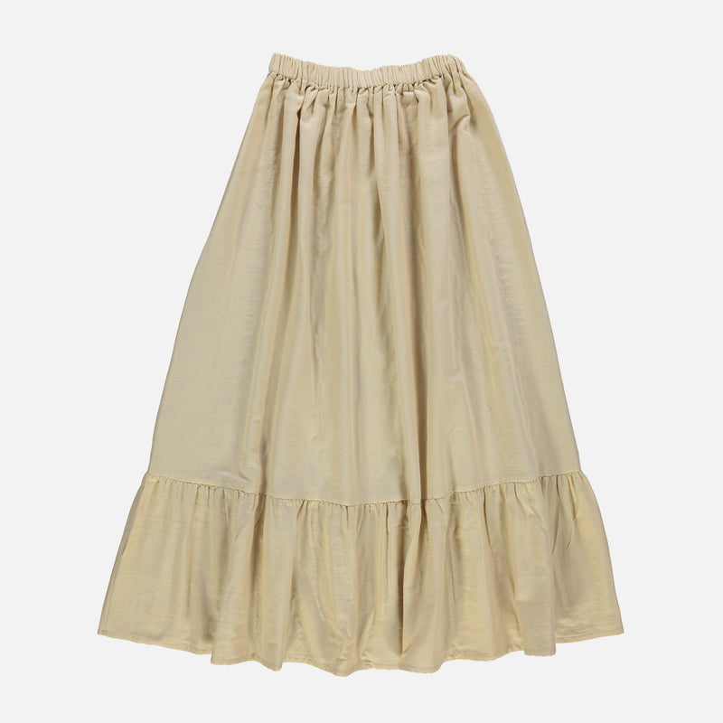 Women's Cotton Statice Skirt - Biscotti