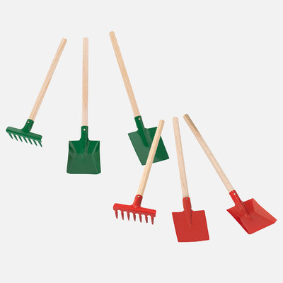 Kids Wooden Garden Tool Set - More Colours
