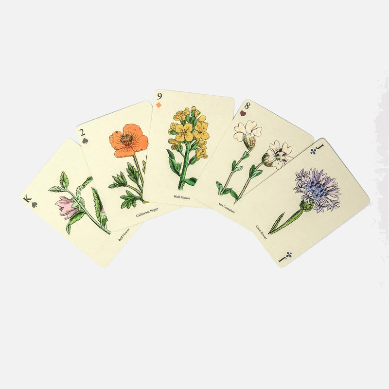 Playing Cards - Single Deck - Wildflowers