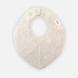 Cotton Knitted Fjola Bib - Ivory