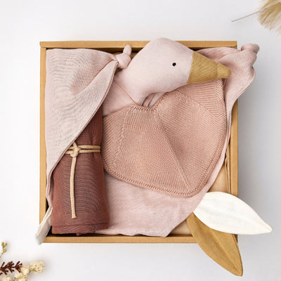 Cuddle Goose Gift Box - Shades of Blushing Rose