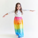 Silk Genie Trousers - Rainbow