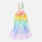 Silk Bunny Ears - Rainbow