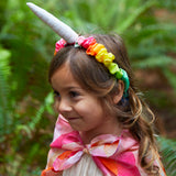 Silk Unicorn Headband - Rainbow