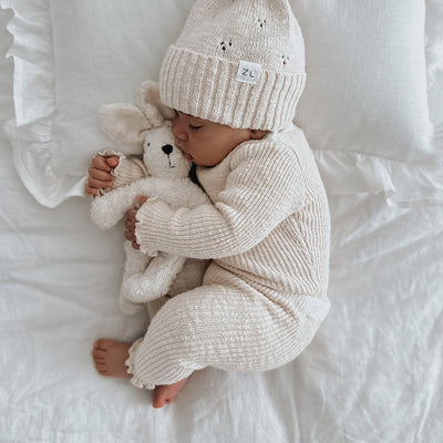 Cotton Baby Rabbit - White