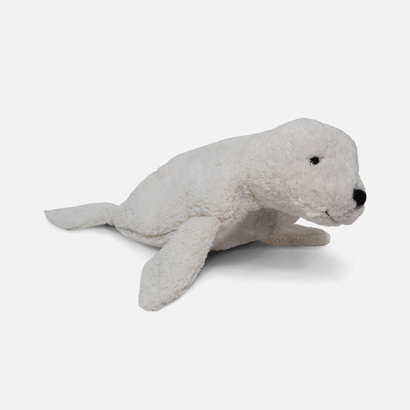 Cotton Small Seal - White