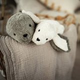 Cotton Small Seal - White