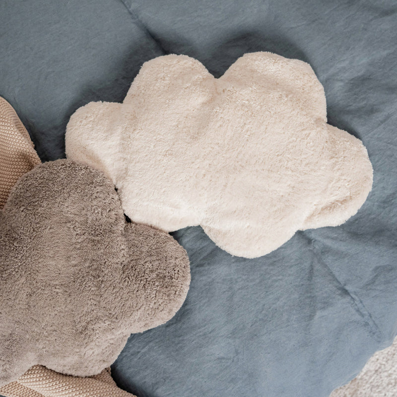 Cotton Warming Cushion Cloud - White