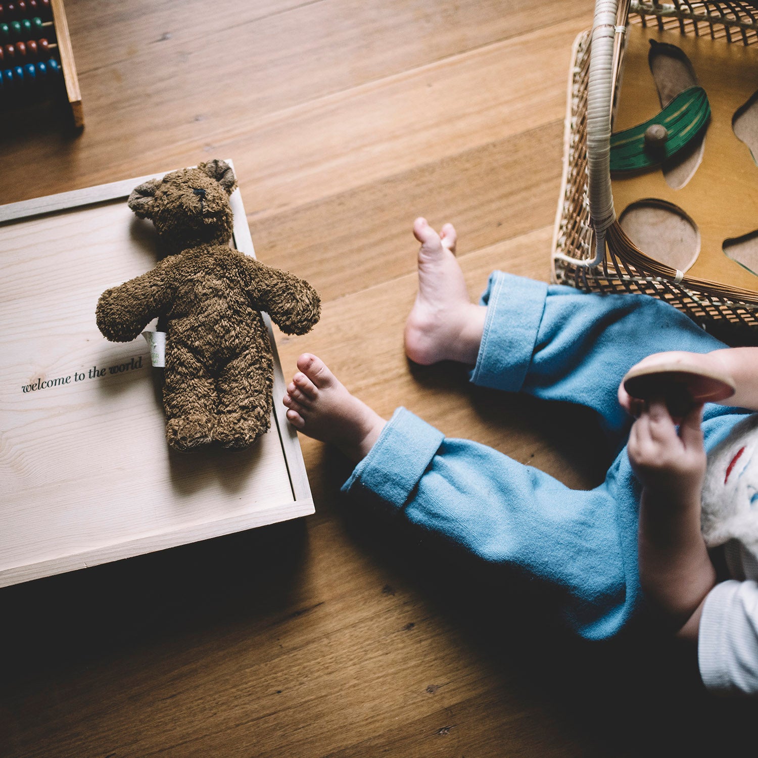 Cotton Baby Bear - Brown – MamaOwl