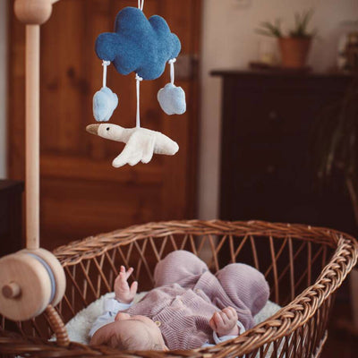 Cotton Goose Mobile - Sunset Blue