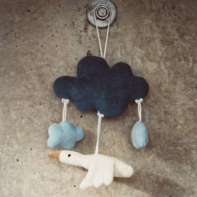 Cotton Goose Mobile - Sunset Blue