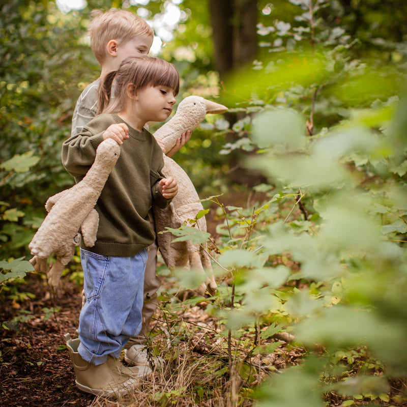 Cotton Small Goose - Linen