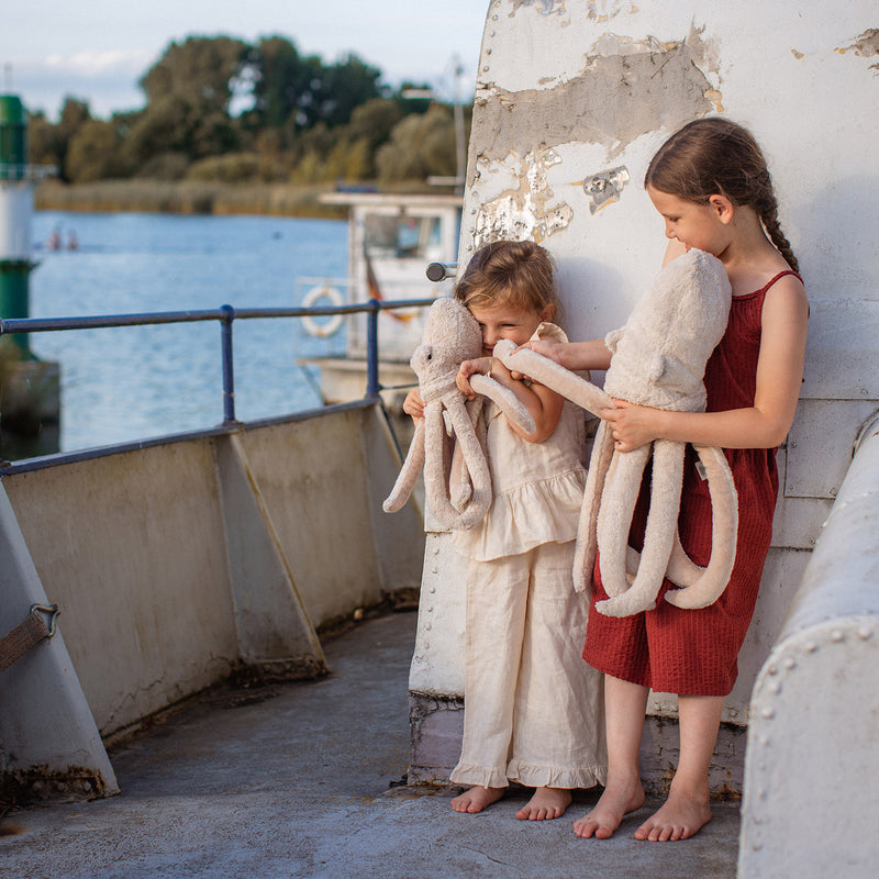 Cotton Large Octopus - Powder