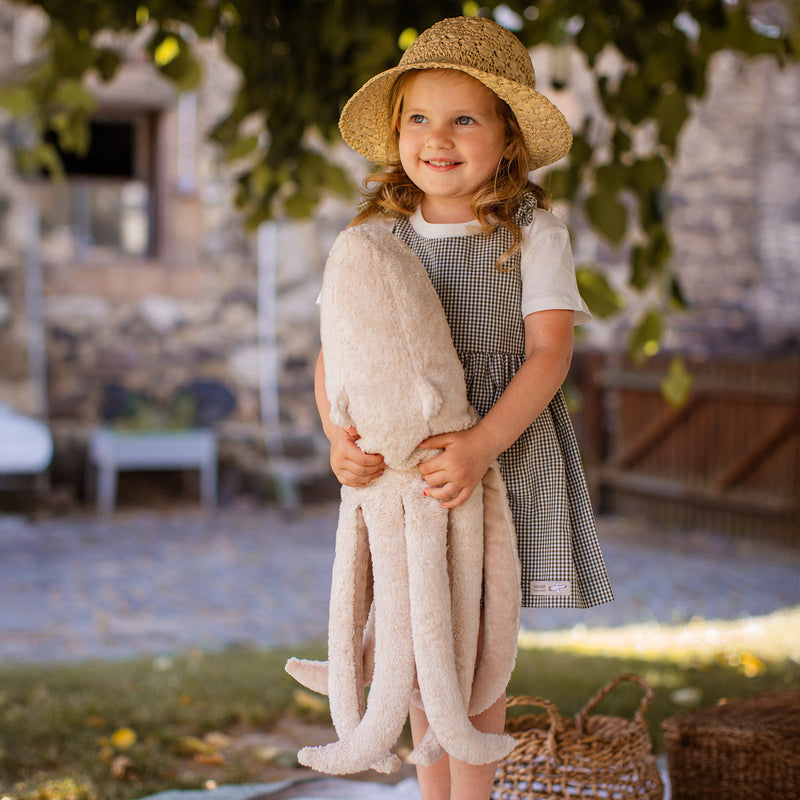 Cotton Large Octopus - Powder