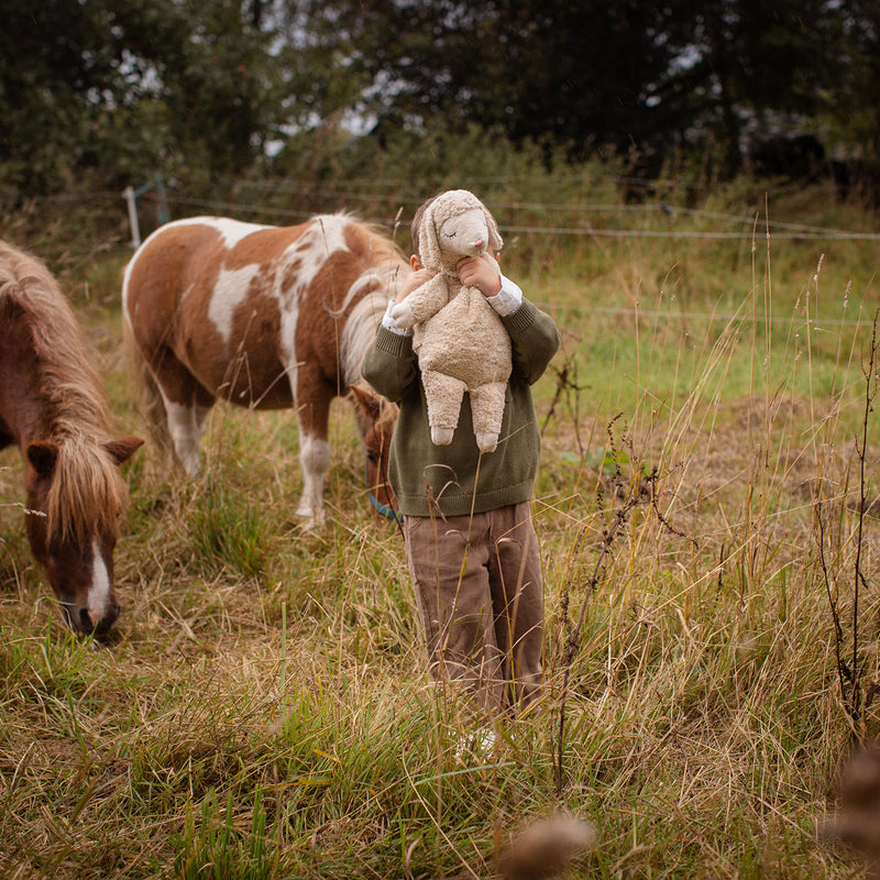 Cotton Large Sheep - Linen