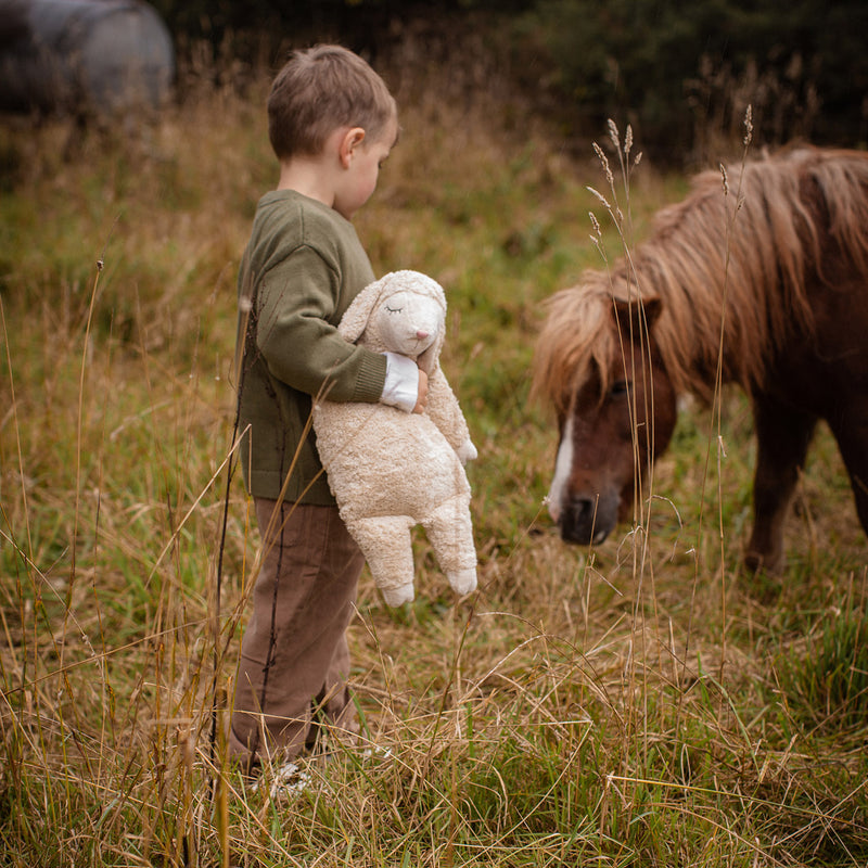 Cotton Large Sheep - Linen