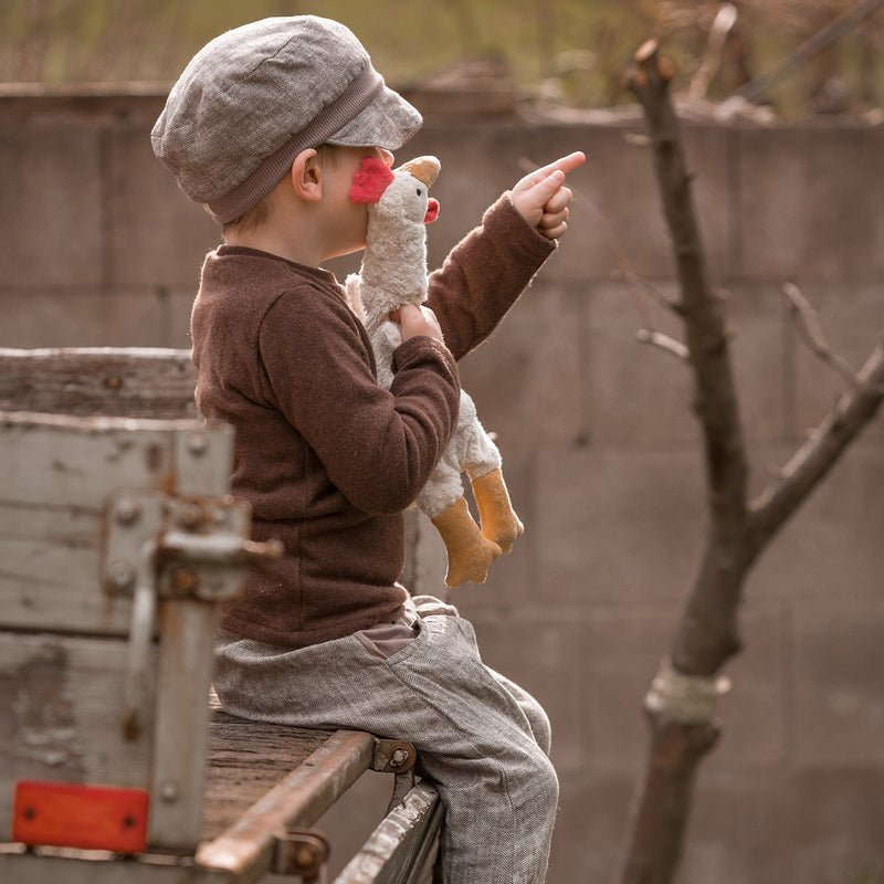 Cotton Small Chicken - White