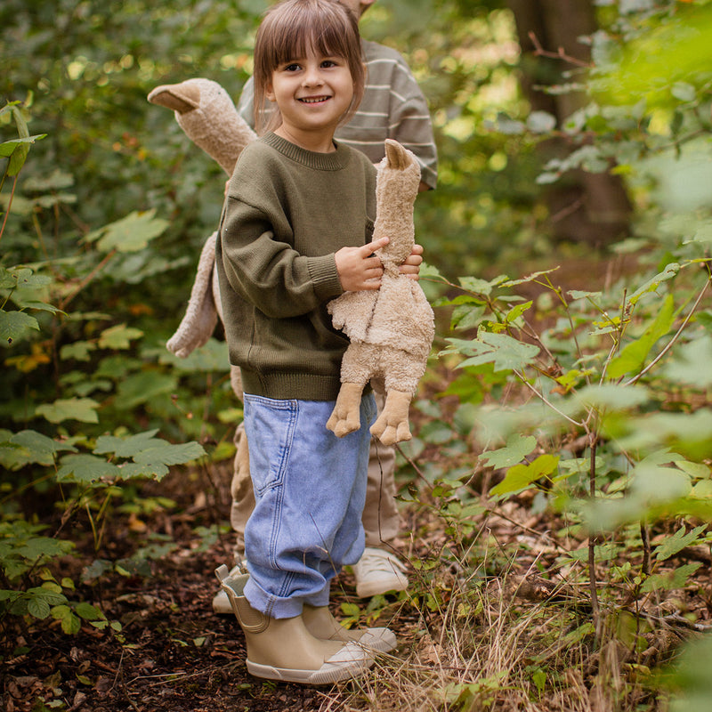 Cotton Small Goose - Linen