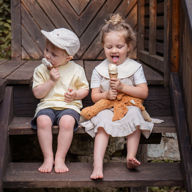 Cotton Small Goose - Rust