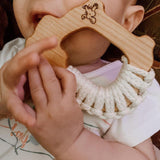 Wooden Sheep Teether