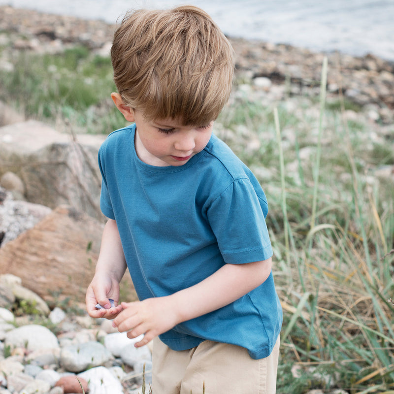 Cotton Tee - Pale Blue