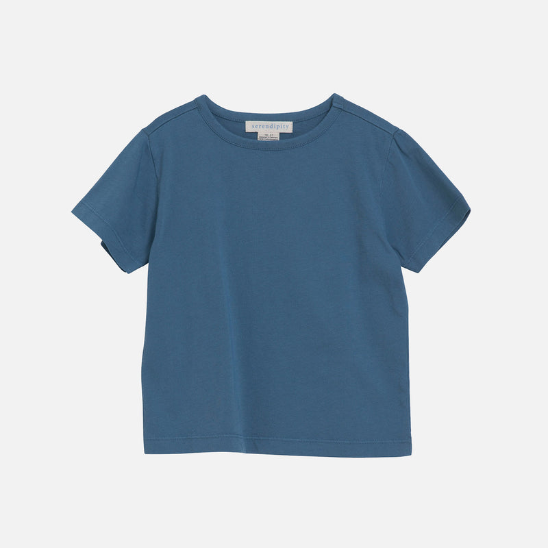 Cotton Tee - Pale Blue