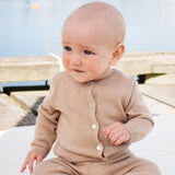 Baby Alpaca Cardigan - Nutmeg
