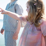 Baby Cotton Flair Dress - Dawn