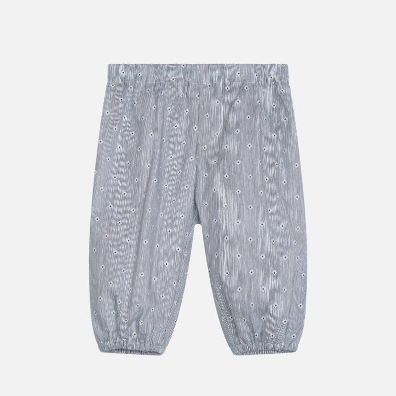 Baby Cotton Pants - Indigo Gem