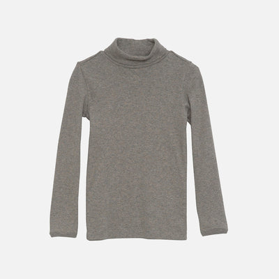 Cotton Turtleneck - Taupe