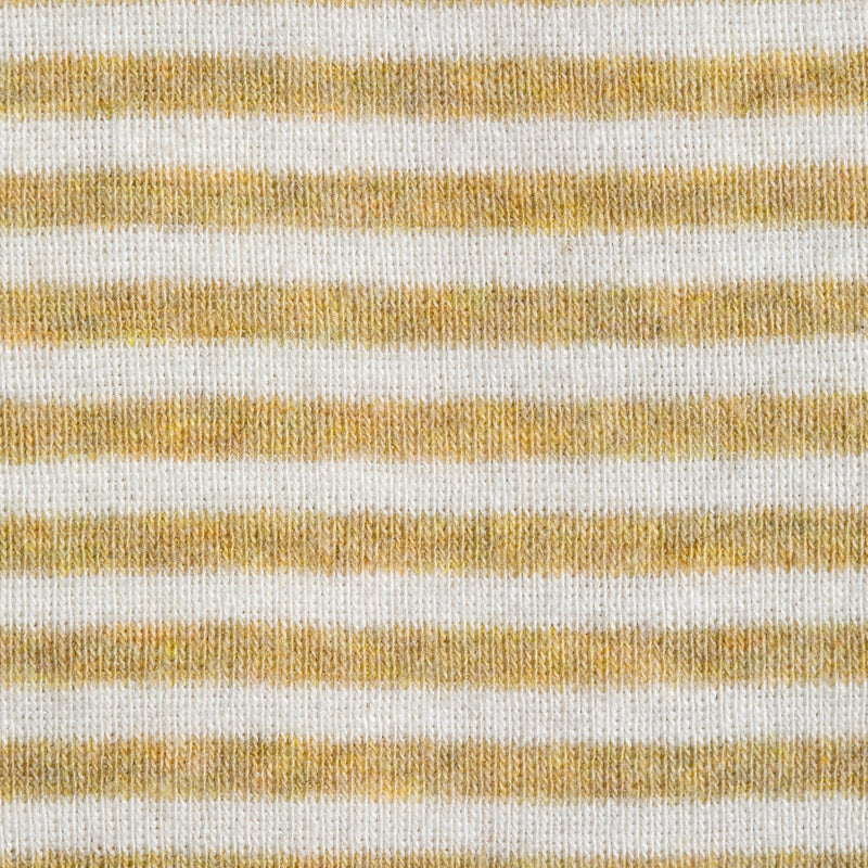 Baby Cotton Babysuit - Chamomile/Off White