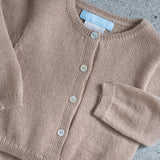 Baby Alpaca Cardigan - Nutmeg