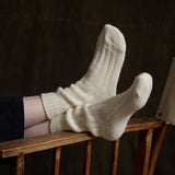 Adults Wool Jacob Socks - Alabaster