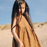 Aspen Dress - Linen - Hazelnut