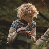 Autumn Kids Sweater - Superfine Lambswool - Oat