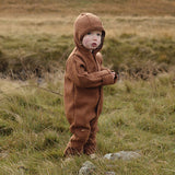Harvest Baby & Kids Overall - Boiled Merino Wool - Auburn