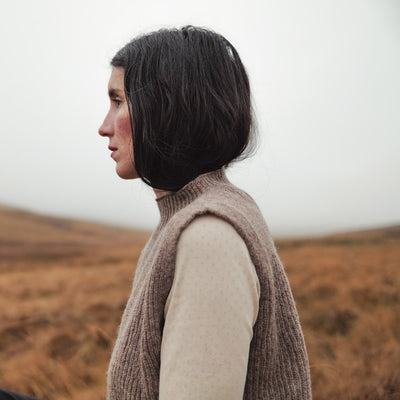 Breeze Women’s Vest - Lambswool - Mouse