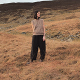 Hawthorn Women's Trousers - Linen - Black