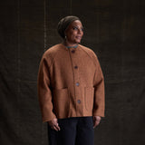 Creek Womens Jacket - Boiled Merino Wool - Auburn