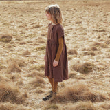 Elowan Baby & Kids Dress - Linen - Squirrel