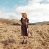 Elowan Baby & Kids Dress - Linen - Squirrel