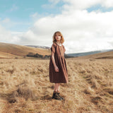 Elowan Baby & Kids Dress - Linen - Squirrel