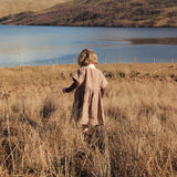 Elowan Baby & Kids Dress - Linen - Cedarwood