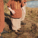 Cedar Baby & Kids Balloon Pant - Linen - Sand