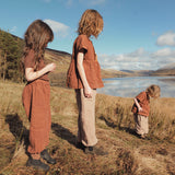 Cedar Baby & Kids Balloon Pant - Linen - Sand