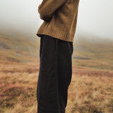 Hawthorn Women's Trousers - Linen - Black