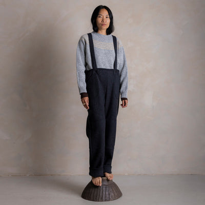 Garden Women's Sweater - Lambswool - Flint