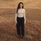 Hawthorn II Women's Trousers - Linen - Black