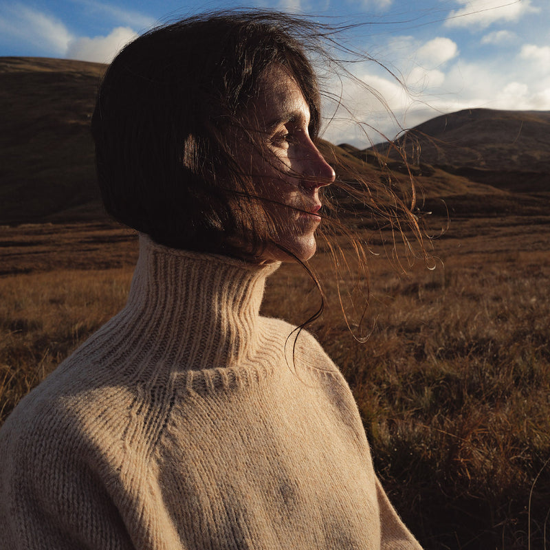 Highland Women's Rollneck - Lambswool - Mallow