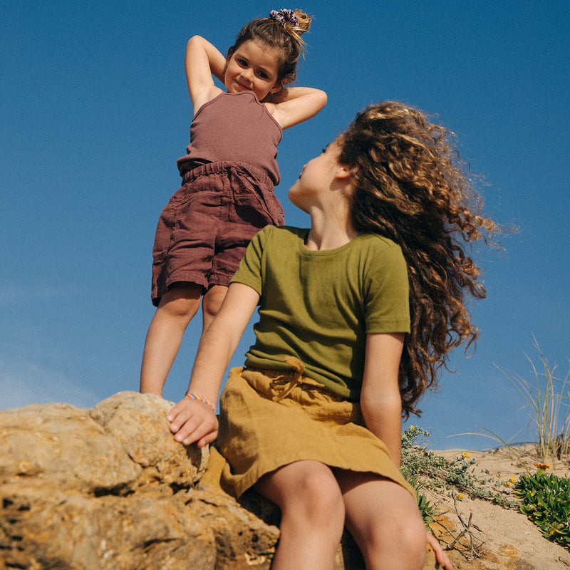 Juniper Skirt - Linen - Cumin